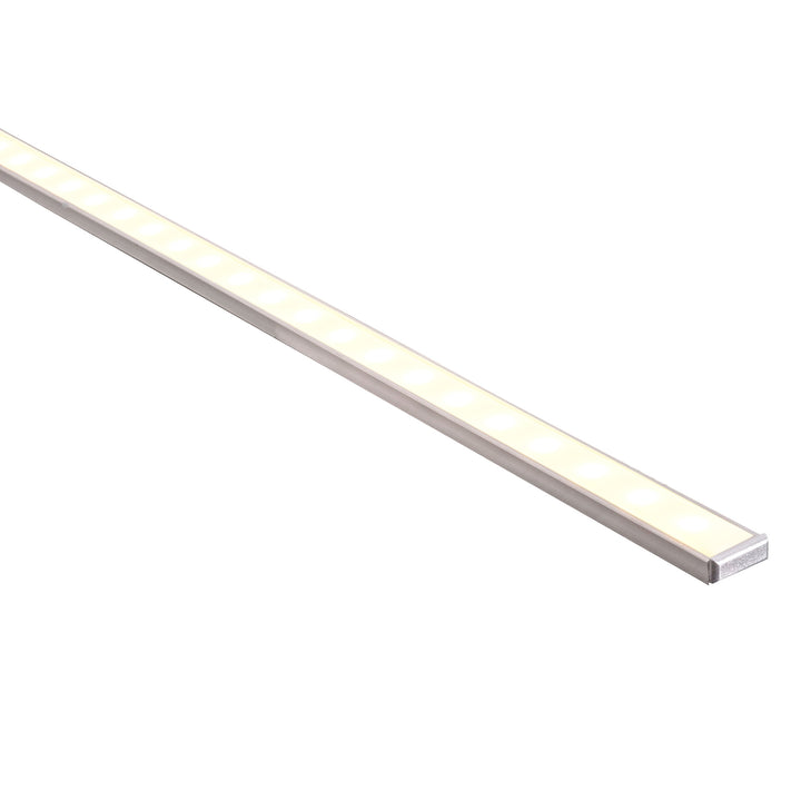 HCP-4111506 - Silver Shallow Square Aluminium Profile