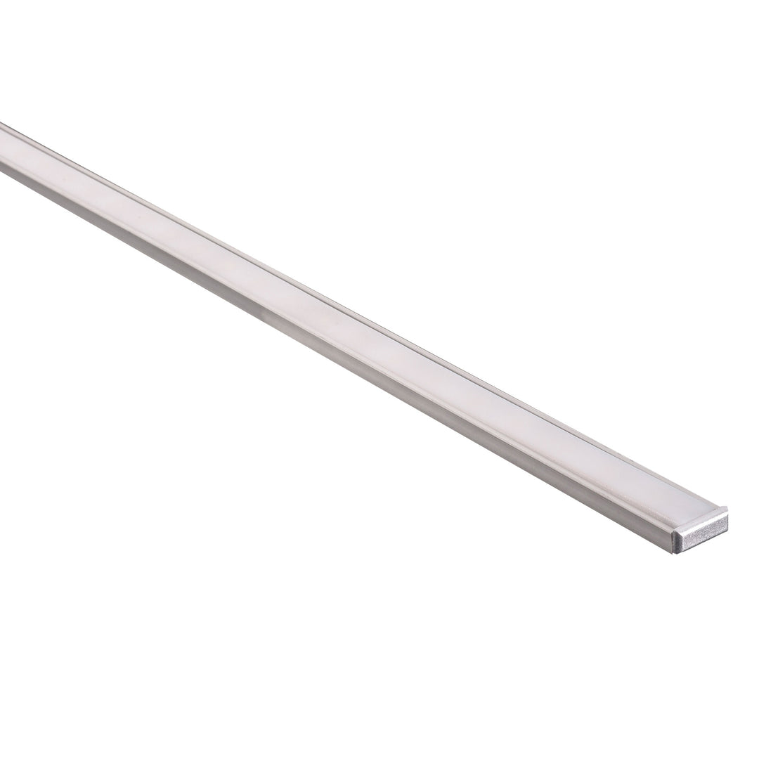 HCP-4111506 - Silver Shallow Square Aluminium Profile