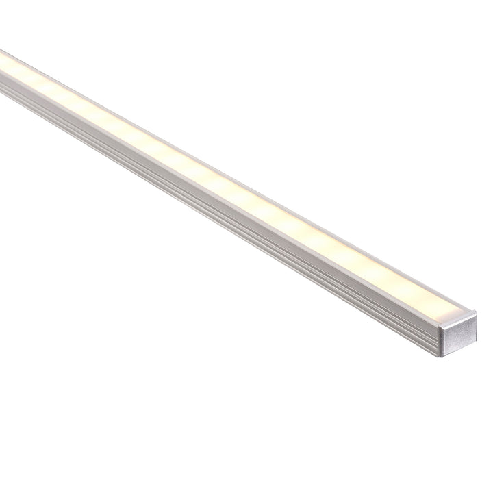 HCP-4111612 - Silver Shallow Square Aluminium Profile