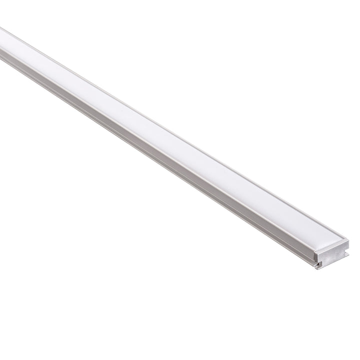 HCP-4111908 - Silver Shallow Square Foot Trafficable Aluminium Profile