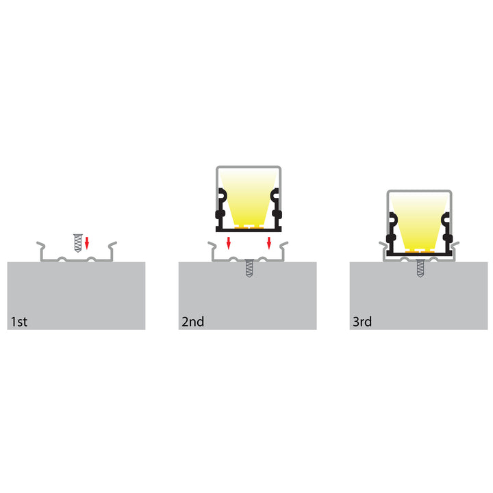 HCP-4112114 - Silver Square Aluminium Profile