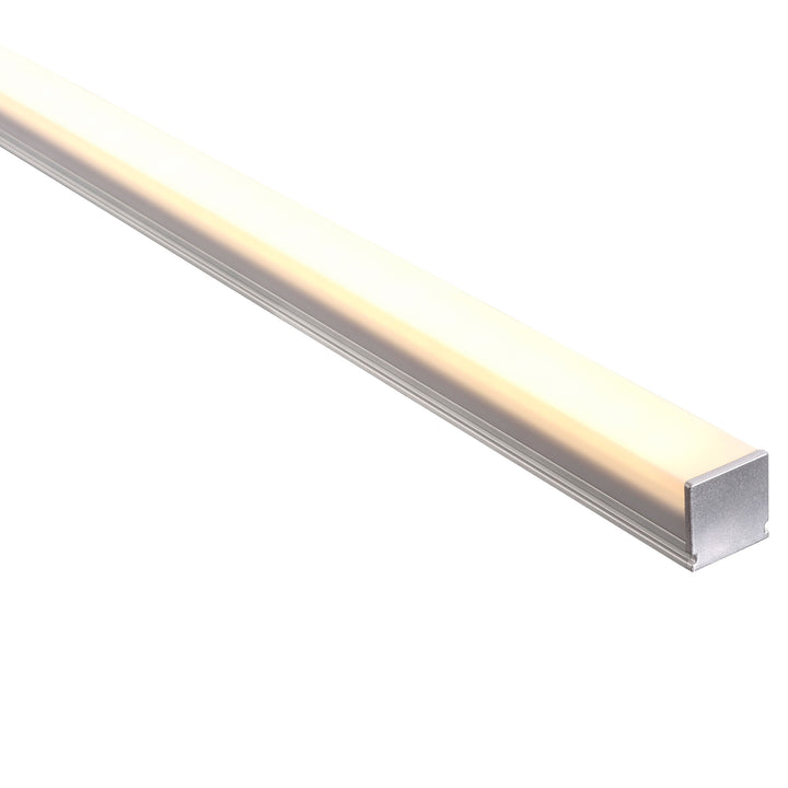 HCP-4112114 - Silver Square Aluminium Profile