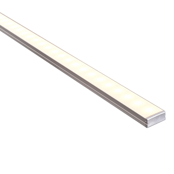 HCP-4112310 - Silver Shallow Square Aluminium Profile