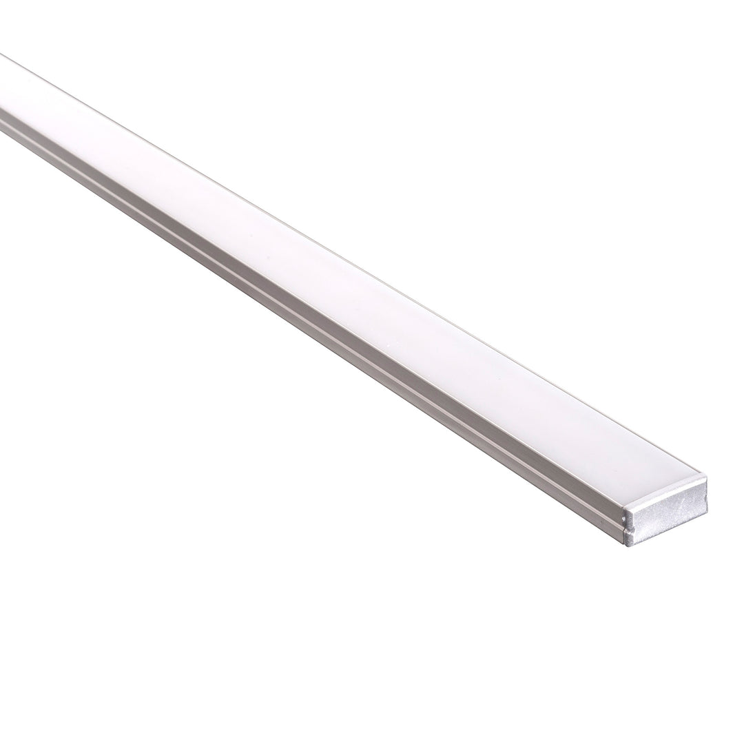 HCP-4112310 - Silver Shallow Square Aluminium Profile