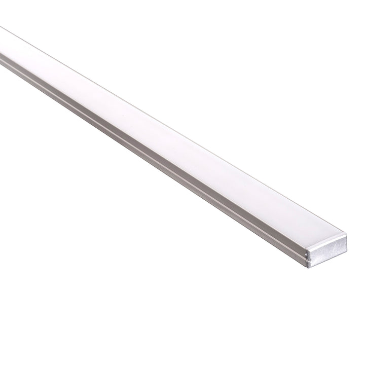HCP-4112310 - Silver Shallow Square Aluminium Profile