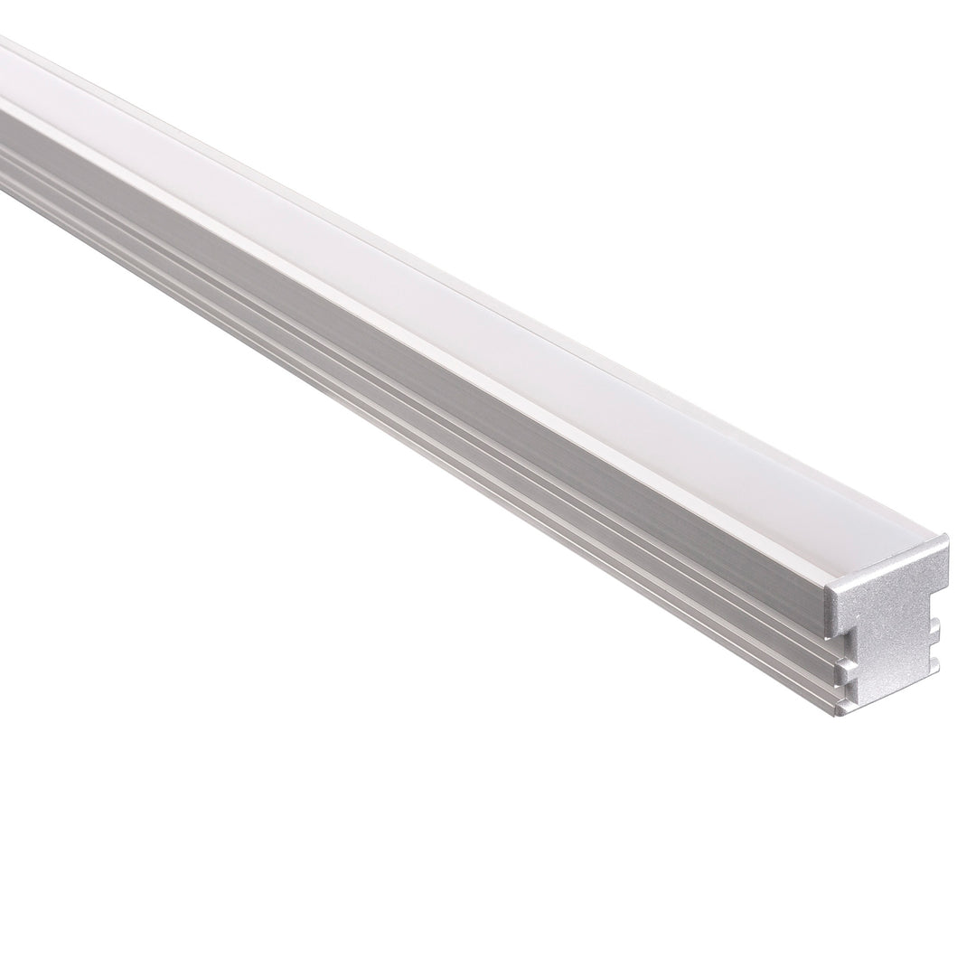 HCP-4112626 - Silver Shallow Square Foot Trafficable Aluminium Profile