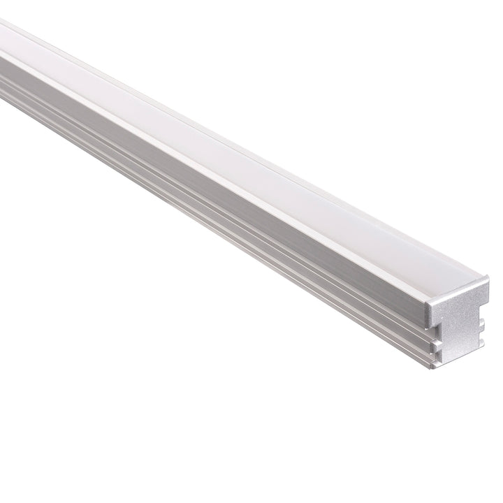 HCP-4112626 - Silver Shallow Square Foot Trafficable Aluminium Profile