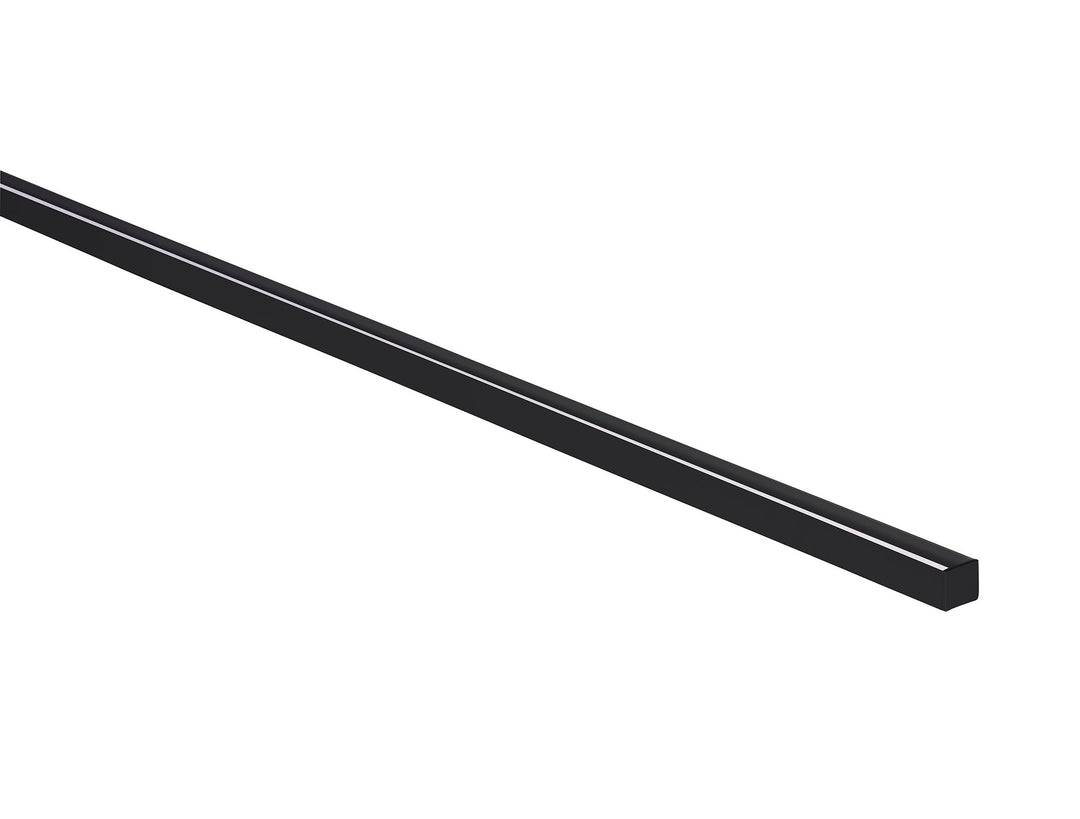 HCP-4121615 - Black Shallow Square Aluminium Profile