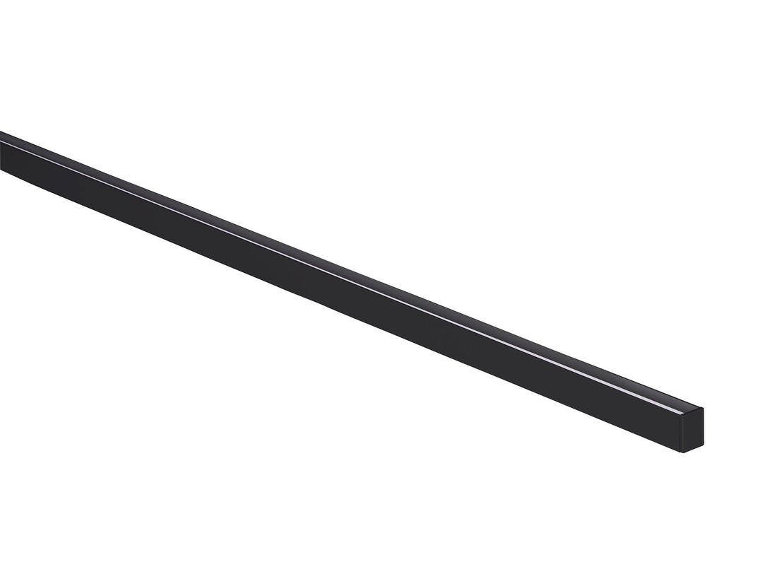 HCP-4121622 - Black Shallow Square Aluminium Profile