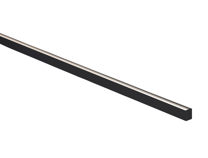 HCP-4121622 - Black Shallow Square Aluminium Profile