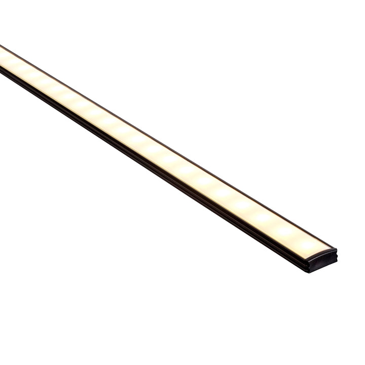 HCP-4121707 - Black Shallow Square Aluminium Profile