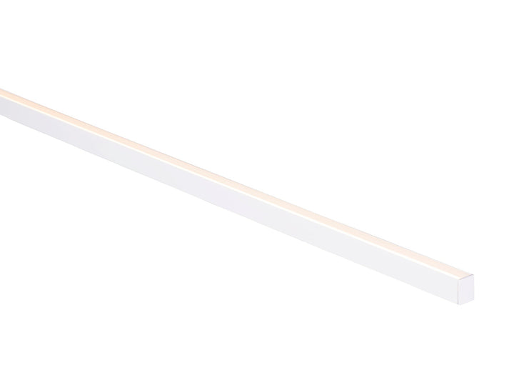 HCP-4131622 - White Shallow Square Aluminium Profile