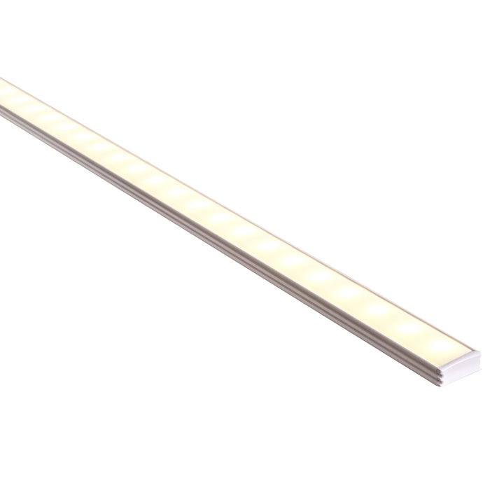 HCP-4131707 - White Shallow Square Aluminium Profile