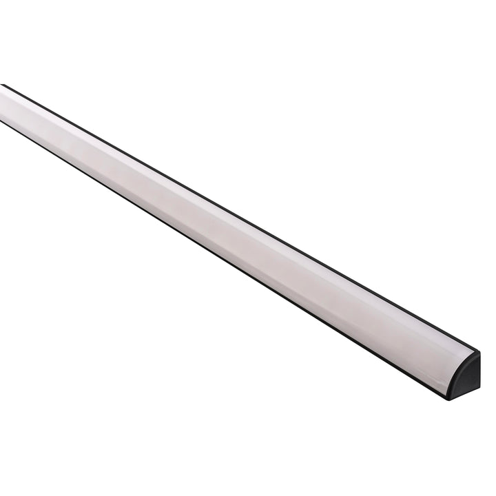 HCP-4221616 - Black Corner Aluminium Profile