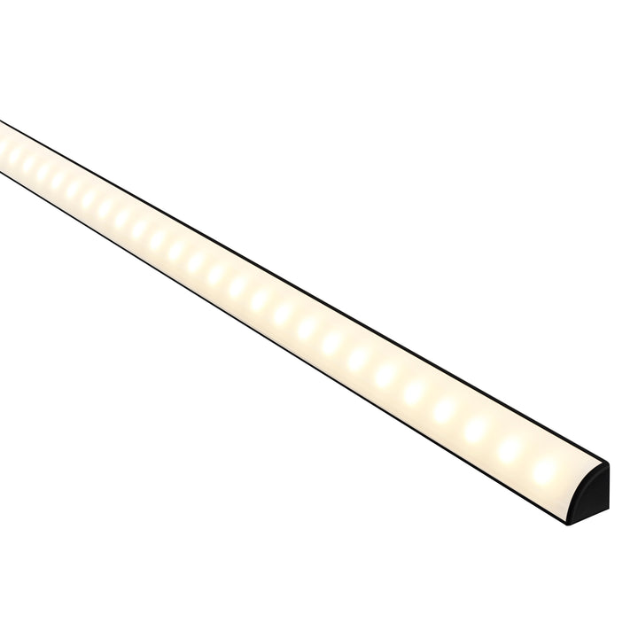 HCP-4221616 - Black Corner Aluminium Profile