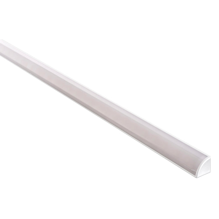 HCP-4231616 - White Corner Aluminium Profile