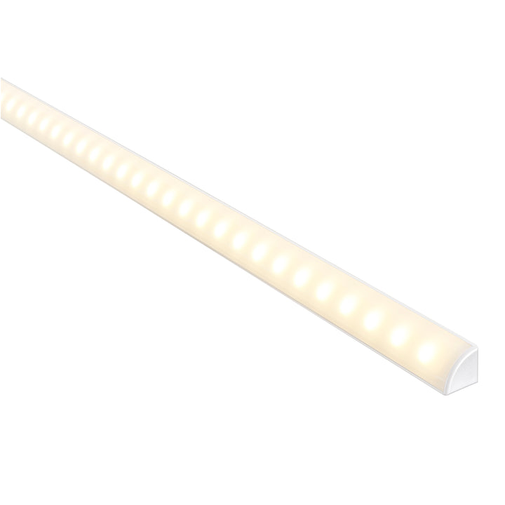 HCP-4231616 - White Corner Aluminium Profile