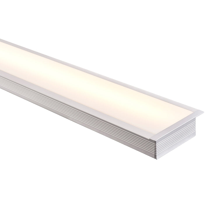 HCP-4319835 - Silver Deep Recessed Square Aluminium Profile