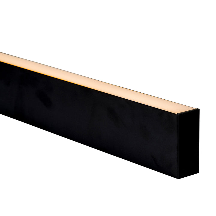 HCP-4423890 - Black Square Slimline Suspended Aluminium Profile