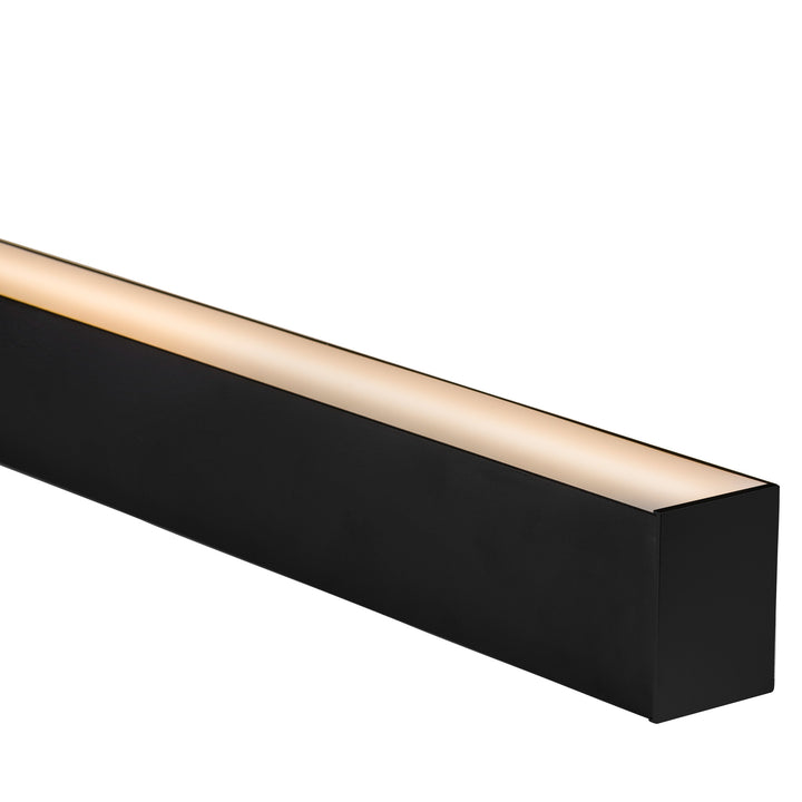 HCP-4426080 - Black Square Up &amp; Down Suspended Aluminium Profile