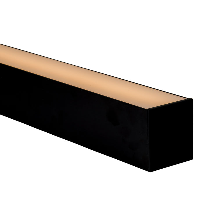 HCP-4428090 - Black Large Square Suspended Aluminium Profile