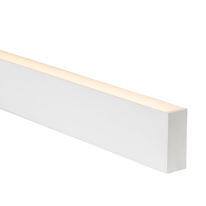 HCP-4433890 - White Square Slimline Suspended Aluminium Profile