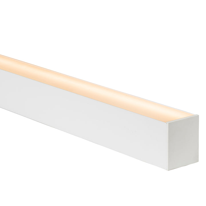 HCP-4436070 - White Square Suspended Aluminium Profile