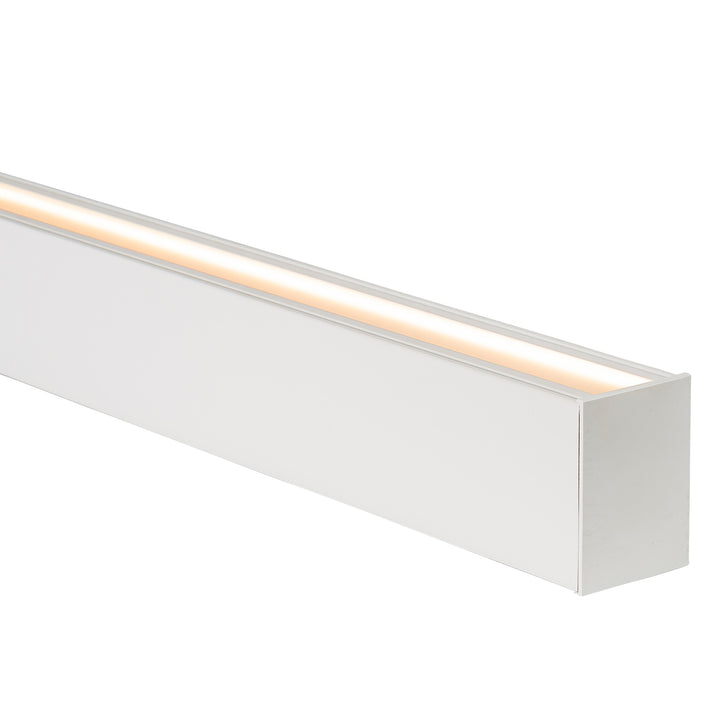 HCP-4436080 - White Square Up &amp; Down Suspended Aluminium Profile