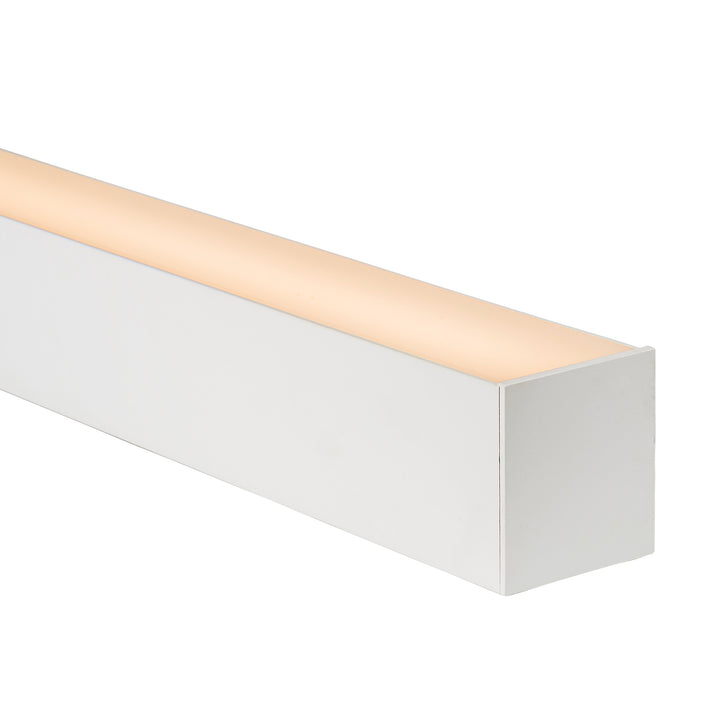 HCP-4438090 - White Large Square Suspended Aluminium Profile