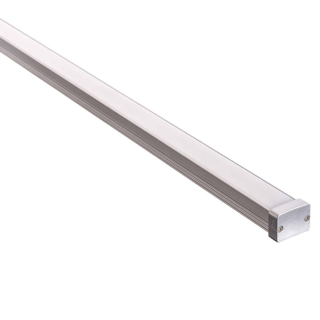 HCP-4811812 - Silver Deep IP65 Square Aluminium Profile