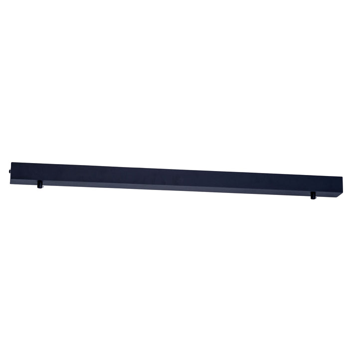 HCP-482009 - 800mm Surface Mounted Rectangle Canopy Black