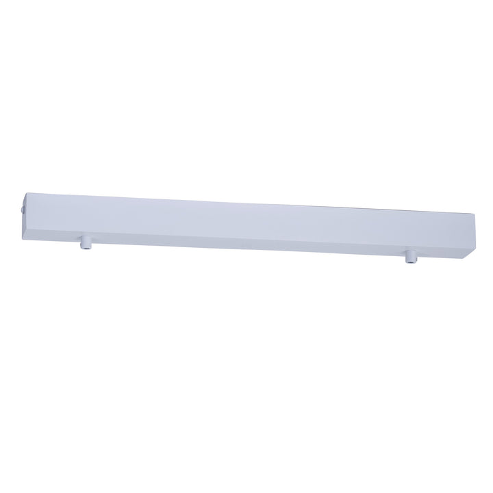 HCP-483008- 500mm Surface Mounted Rectangle Canopy White