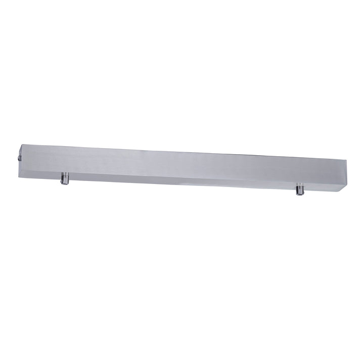 HCP-484008- 500mm Surface Mounted Rectangle Canopy Satin Chrome