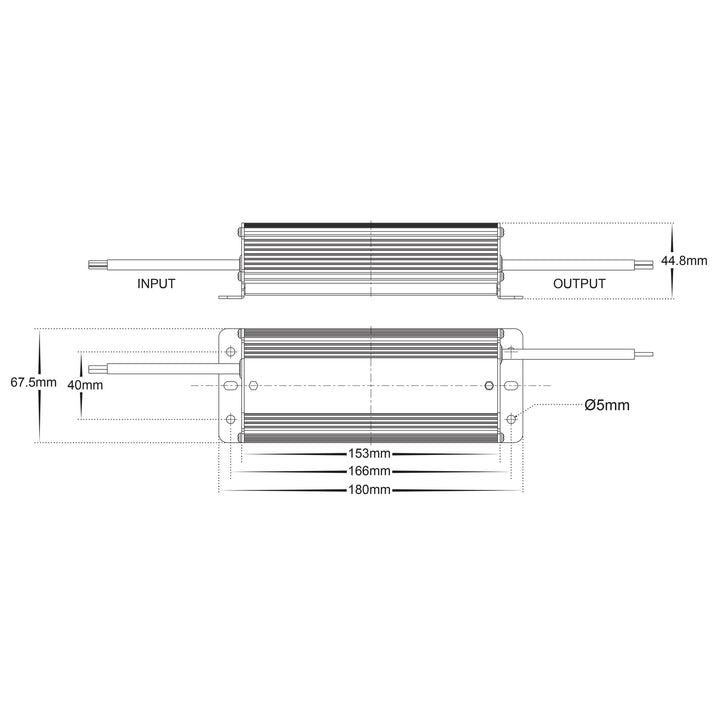HCP-52230 - 60w 24v DC Weatherproof LED Driver