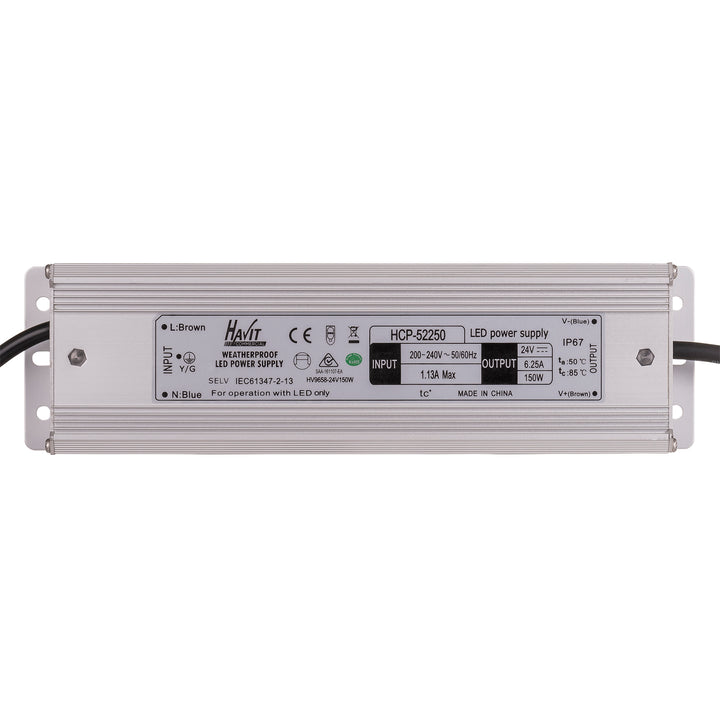 HCP-52250 - 150w 24v DC Weatherproof LED Driver
