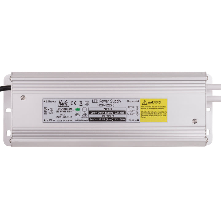 HCP-52270 - 300w 24V DC Weatherproof LED Driver