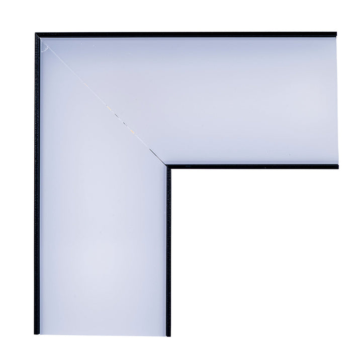 HCP-602002-L / HCP-602004-L - Black 12w L-Shape TRI Colour Proline Connector
