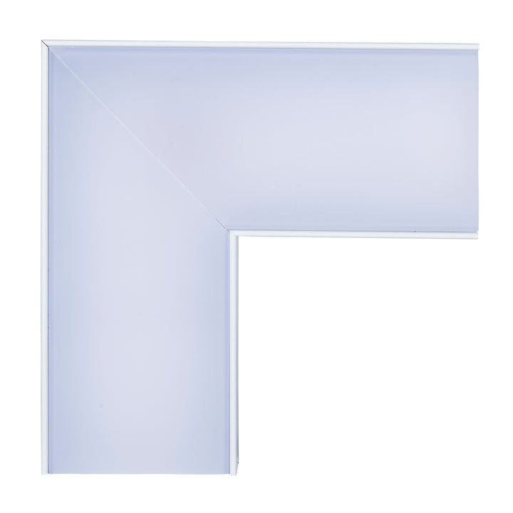 HCP-603002-L / HCP-603004-L - White 12w L-Shape TRI Colour Proline Connector