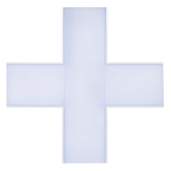 HCP-603002-X / HCP-603004-X - White 20w X-Shape TRI Colour Proline Connector