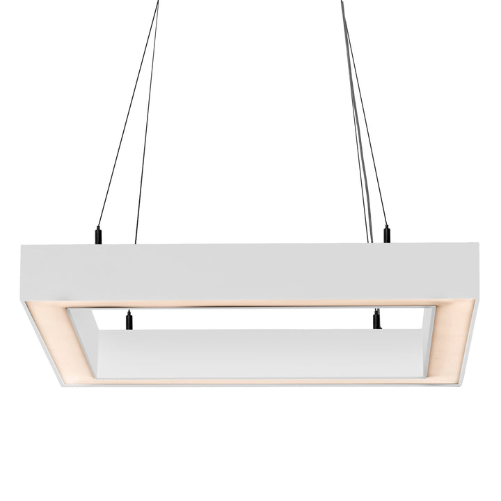 HCP-673850 - White 600mm x 600mm Square LED Pendant