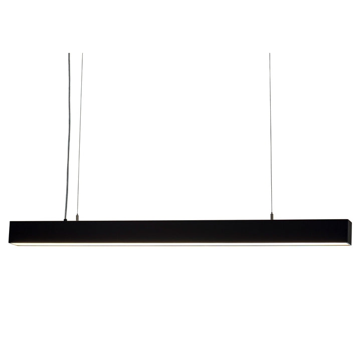 HCP-692482 | HCP-692484 - Black 1200mm 48w TRI Colour Proline Pendant with Power Feed and Canopy