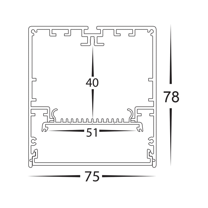 HCP-602242 | HCP-602244- Black 600mm 24w TRI Colour Proline Extensions