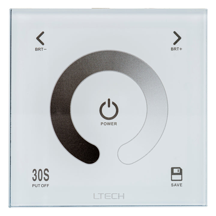 HCP-75212 - Single Colour 240v Touch Panel LED Strip Controller