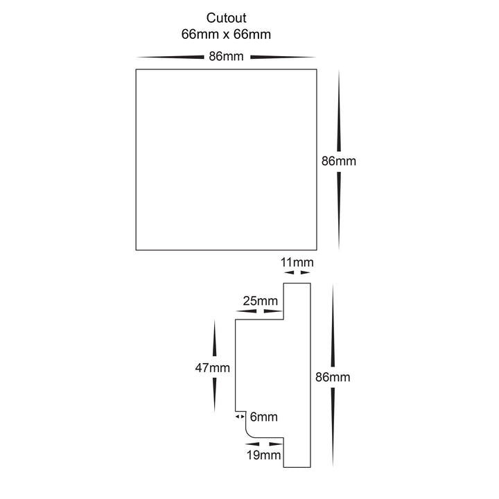 HCP-75233 - Zone RGBW LED Touch Panel LED Strip Controller