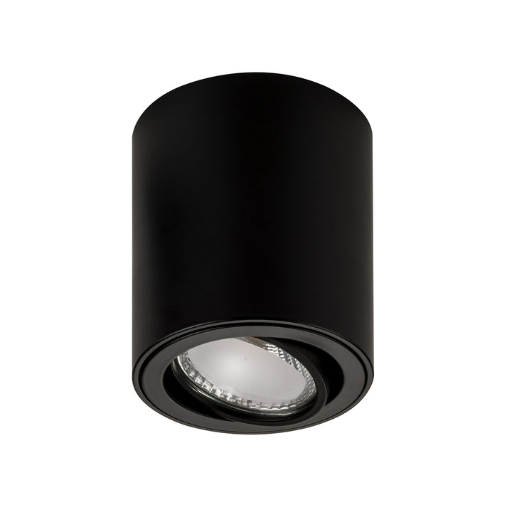 HCP-8020704 - Black 7w Tilt  Dali 2 Dimmable Surface Mounted LED Downlight