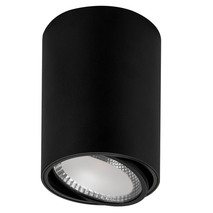 HCP-8021804 - Black 18w Tilt  Dali 2 Dimmable Surface Mounted LED Downlight