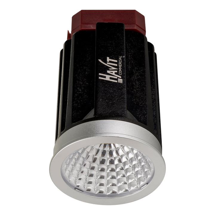 HCP-81320809 / HCP-81340809 - White Square Tilt 9w Recessed LED Downlight