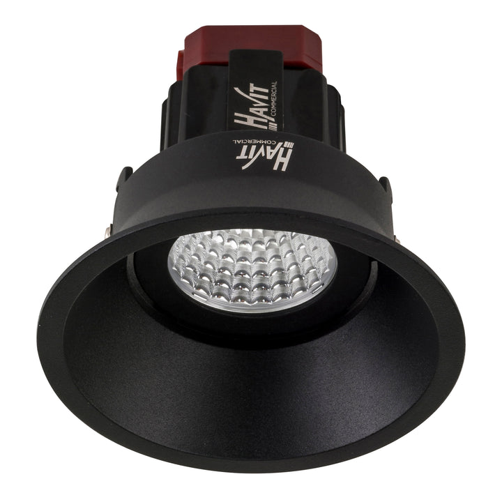 HCP-81220106 | HCP-81240106 - Black Deep Tilt 6w Recessed LED Downlight