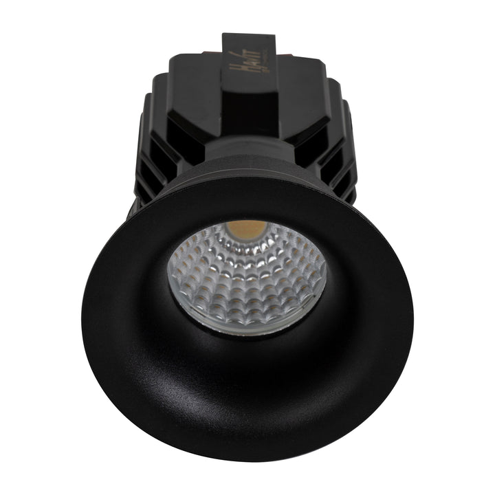 HCP-81221317 / HCP-81241317 - Black Round Fixed 17w Recessed LED Downlight