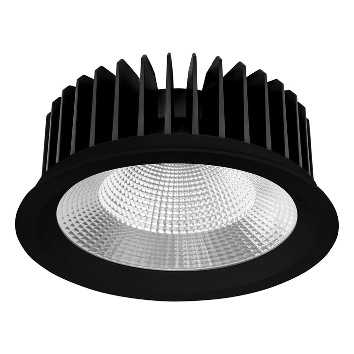 HCP-81222138 | HCP-81242138 - Black 38w IP65 5 Colour Dimmable Recessed LED Downlight